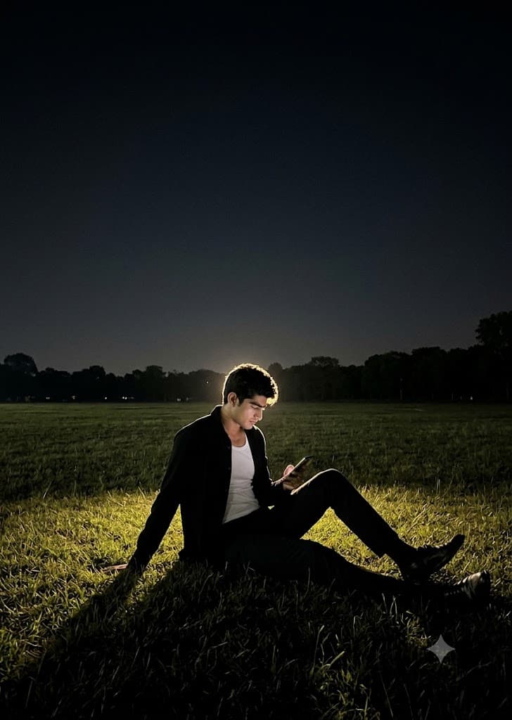 Midnight Glow Portrait Photography