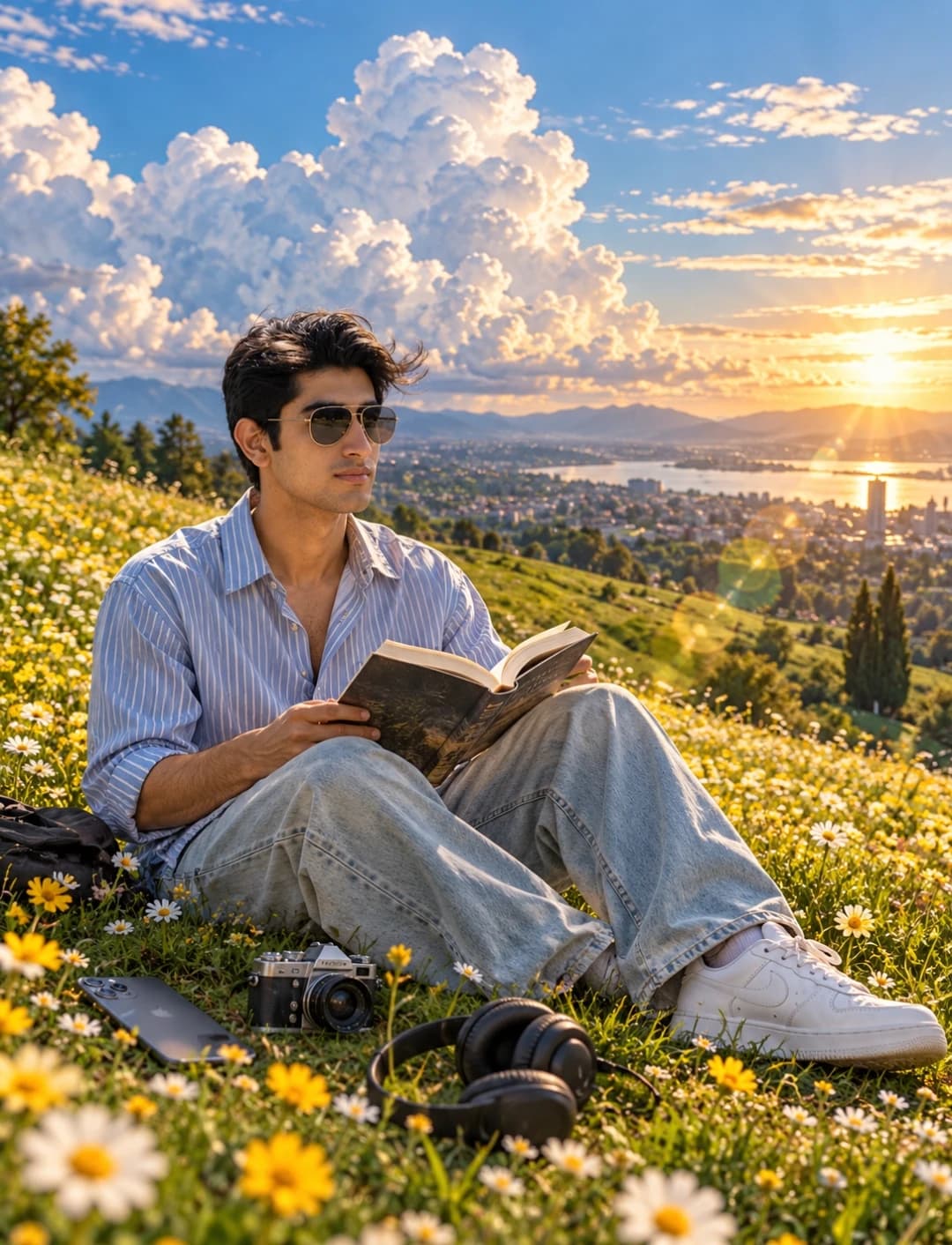 Golden Hour Leisure Portrait