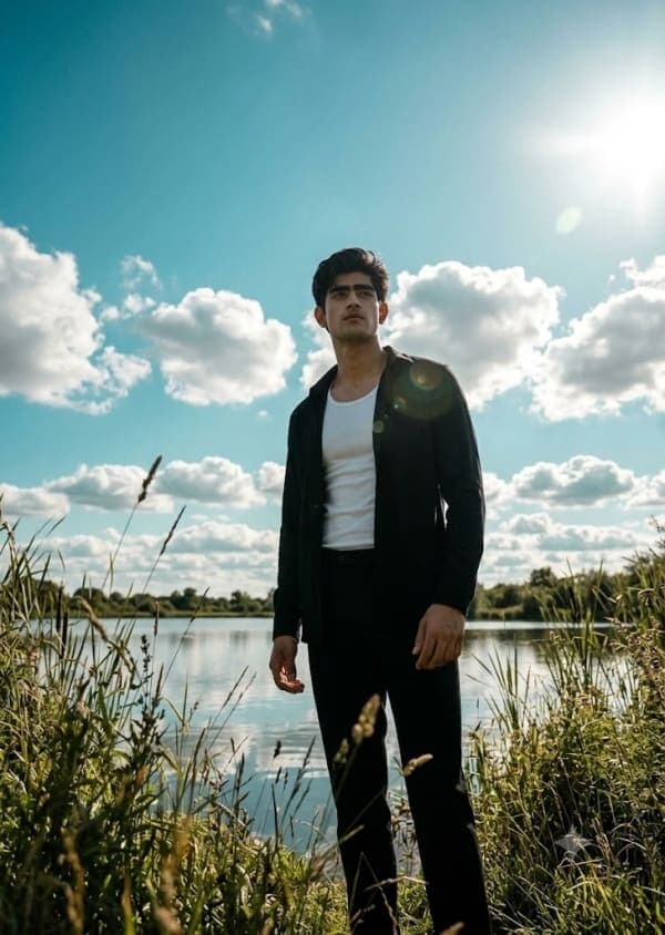 Golden Hour Editorial Portrait