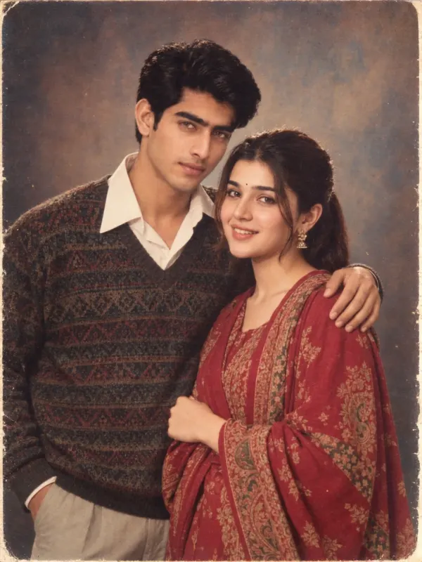 Nostalgic 1990s South Asian Portraiture