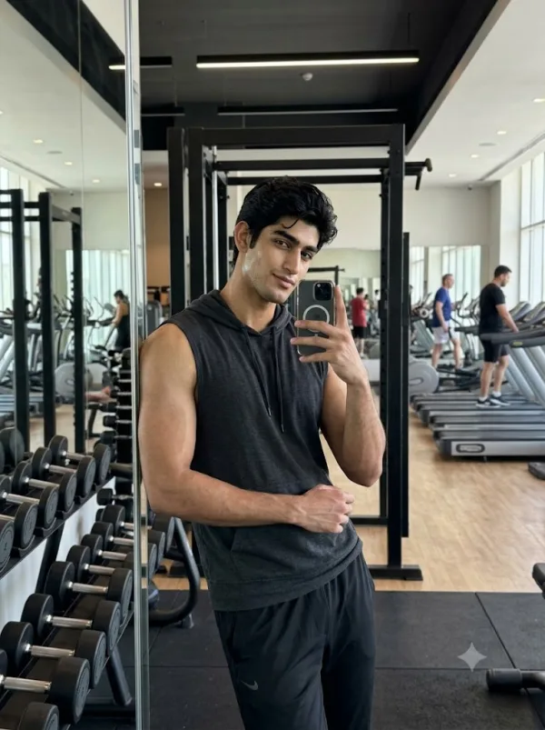 Elite Gym Selfie Aesthetic