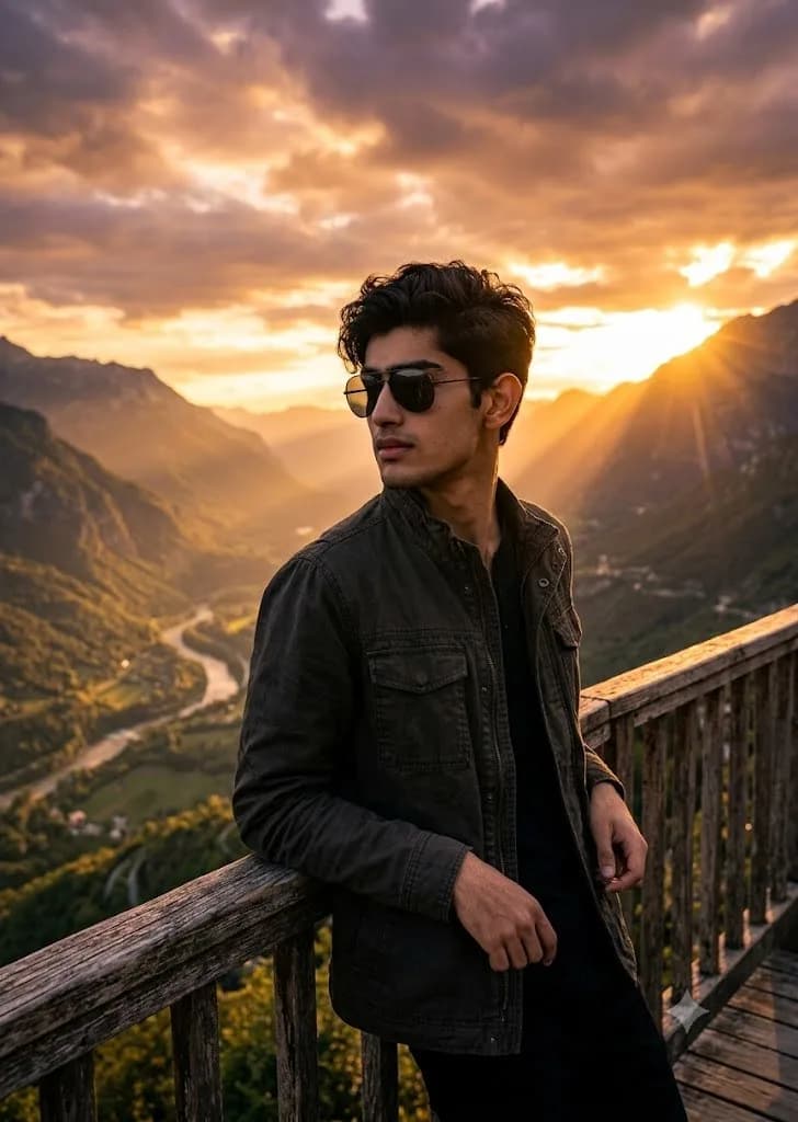 Cinematic Golden Hour Portraiture