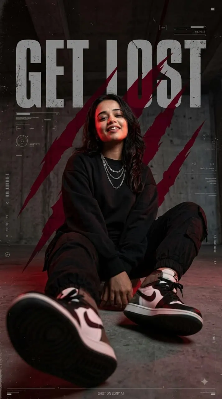 Urban Streetwear Editorial Portrait