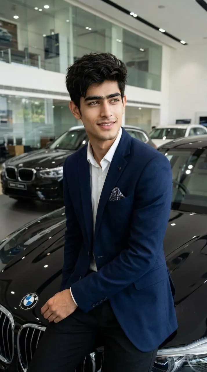 Luxury Automotive Lifestyle Portrait