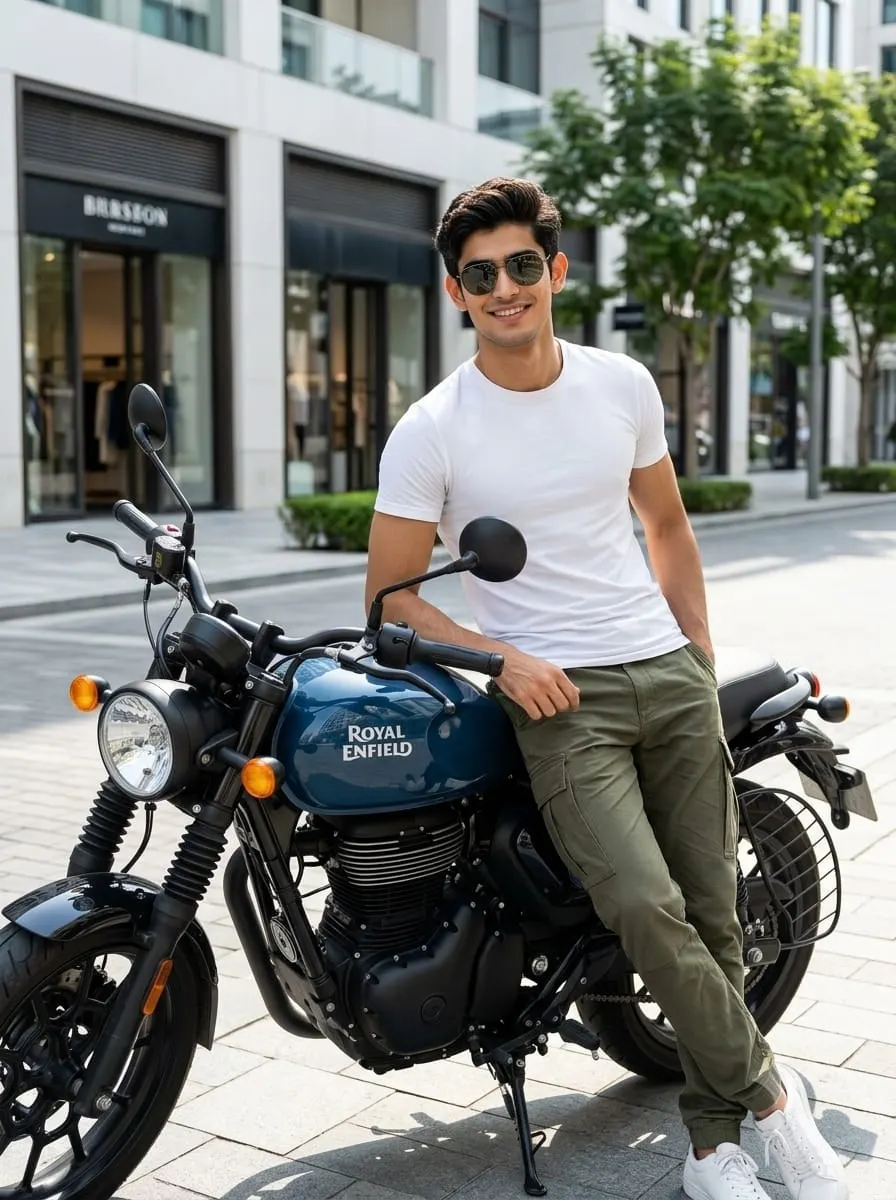 Urban Lifestyle Professional Rider Portrait