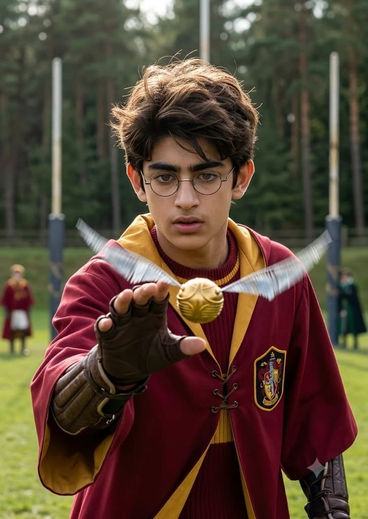 Young Seeker Magic Portrait