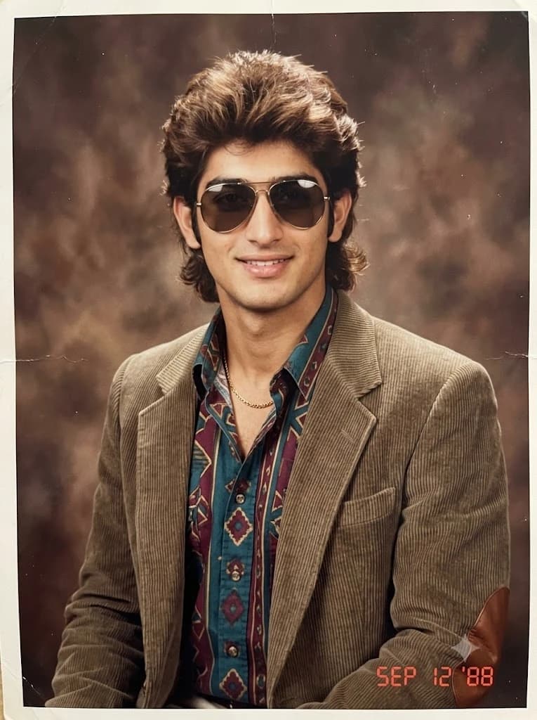 1980s Vintage Studio Portrait