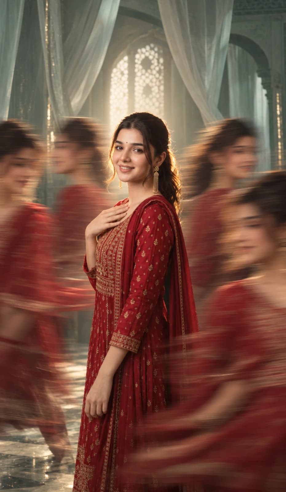 Ethereal Motion Ethnic Portraiture