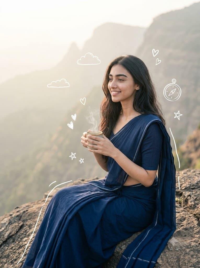 Ethereal Wanderlust: The Bohemian Morning Portrait